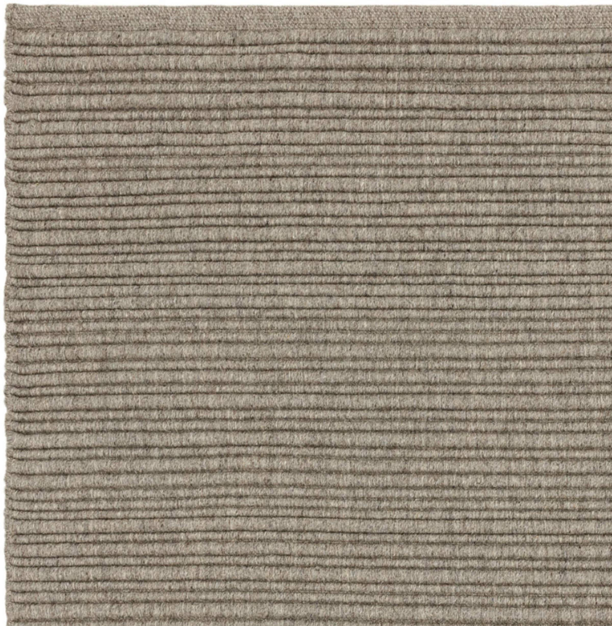 TEPPICH Wohn-/Schlafzimmer Flachgewebe TORRENTO Grau 120x170 cm - Grau, Naturmaterialien (120/170cm) - Novatrend