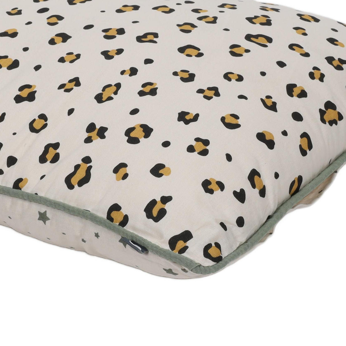 KINDERKISSEN in Leopardenmuster Leopard 40/40/10 cm - Multicolor, Kunststoff (40/40cm) - Atmosphera for kids