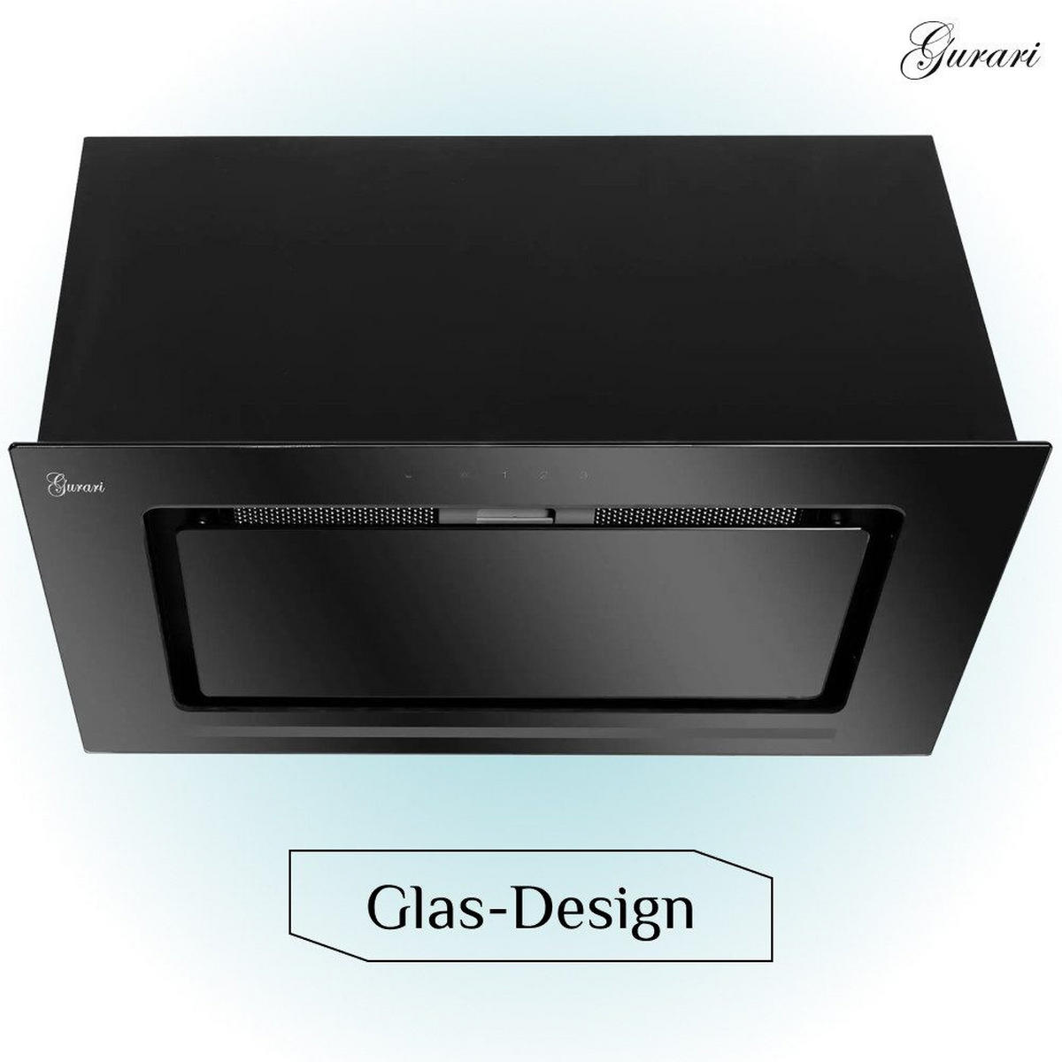 DUNSTABZUGSHAUBE GCH E 217 BL 52 Prime N 52 cm Schwarz - Schwarz, Metall (52/24.5/29.5cm) - Gurari