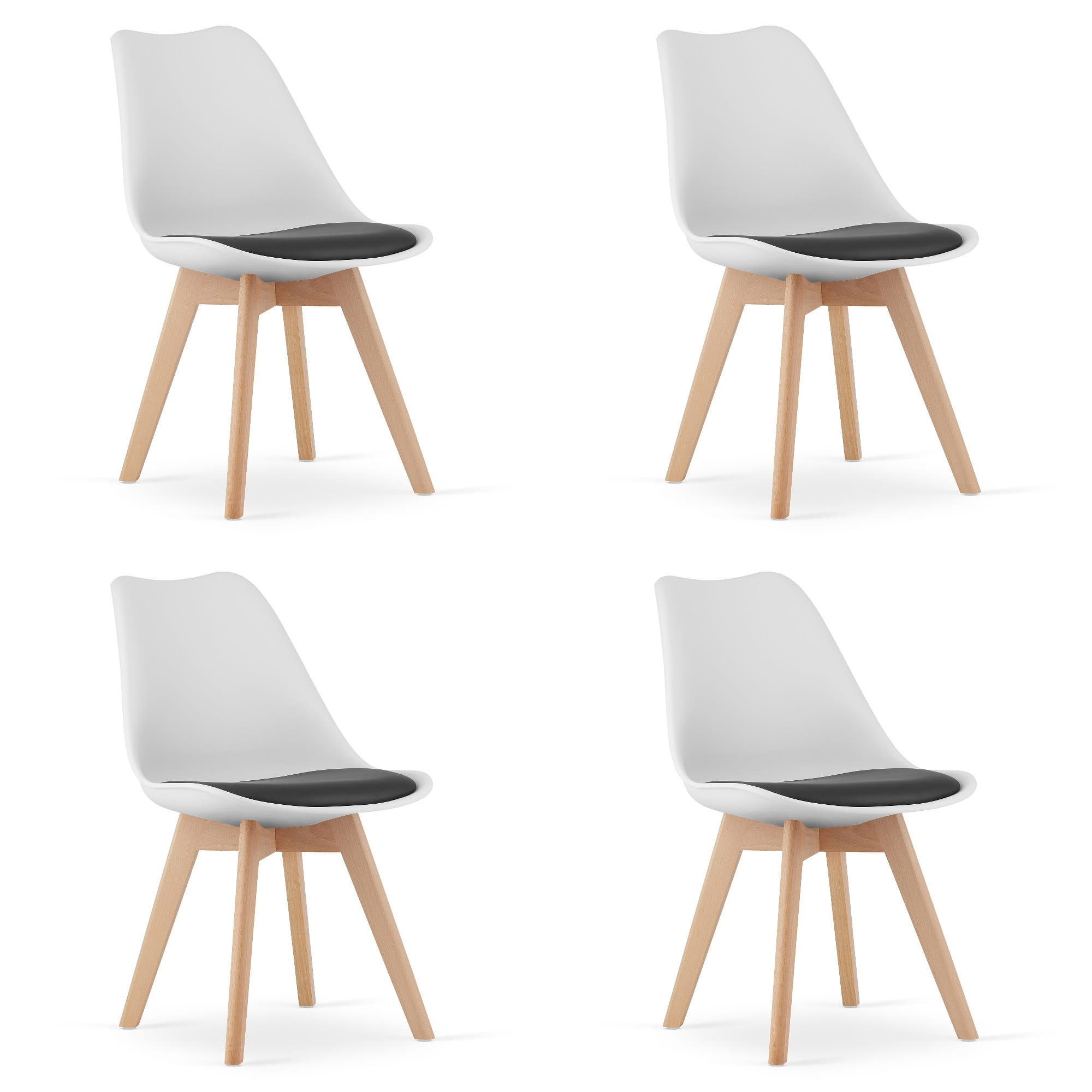 Valora Esszimmerstuhl Schwarz 49x82x43 cm