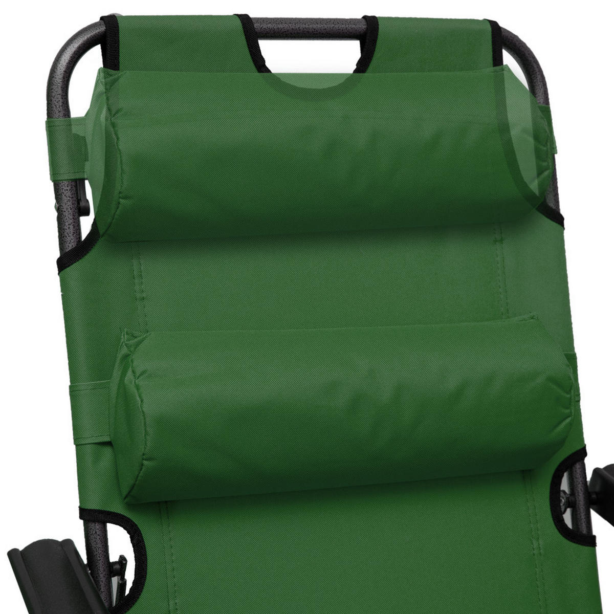 CAMPINGSTUHL, 153/70 cm, Grün - Grün, Kunststoff (60/82/153cm) - Amanka