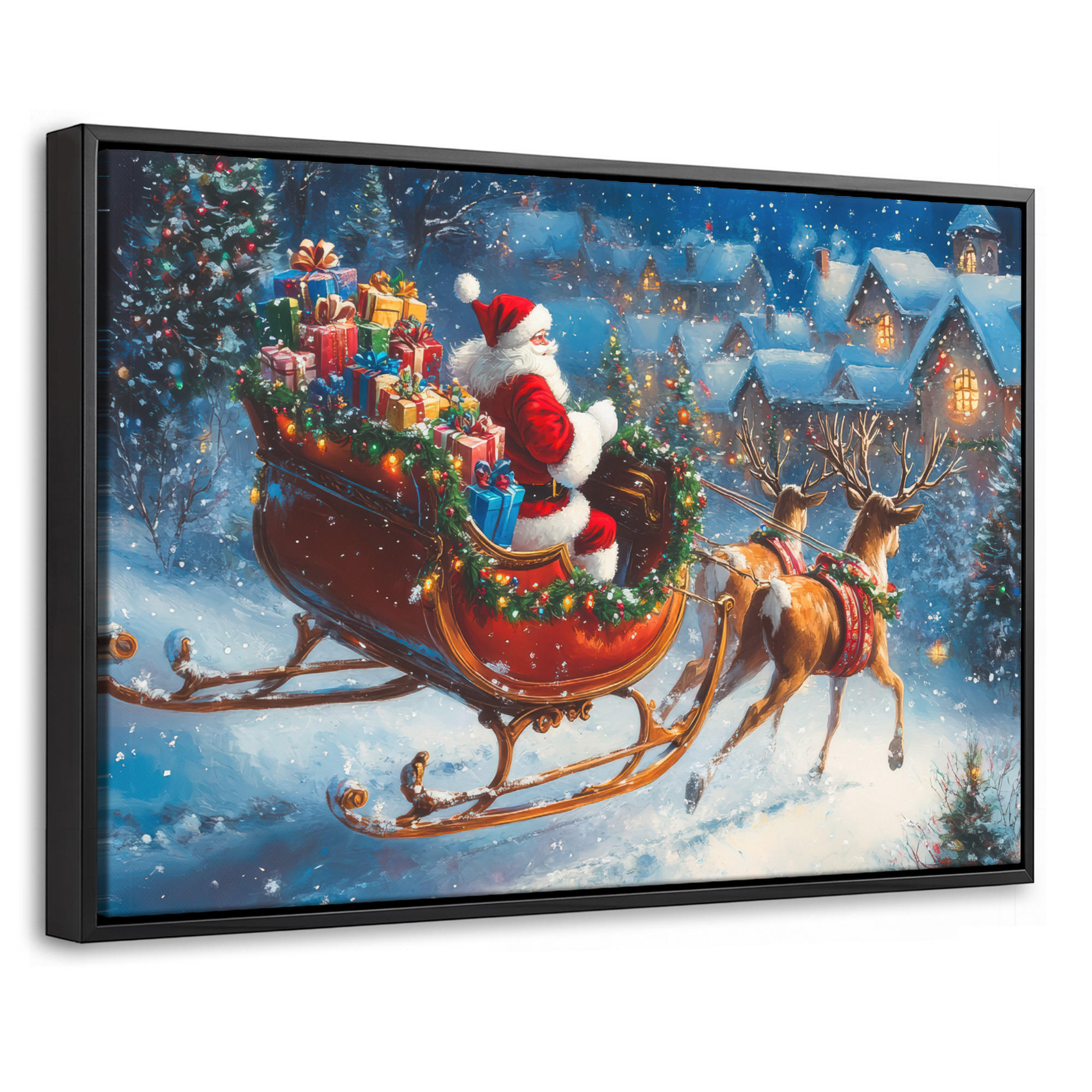 MuchoWow Leinwand Cognac 30x20 cm
