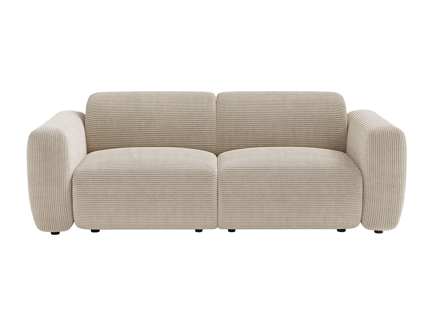 Vente-Unique Sofa Beige 205x73x97 cm