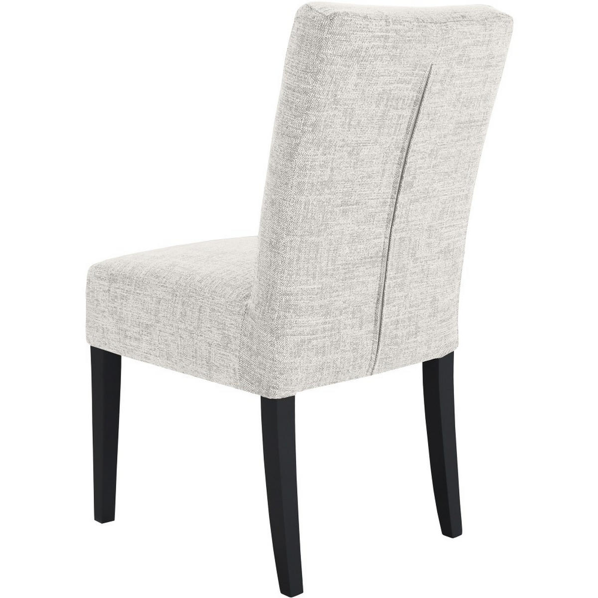 STUHL FREYA mit schwarzen Holzbeinen, Polsterstuhl, Beige - Beige/Schwarz, Holz (47/94/42cm) - Beautysofa