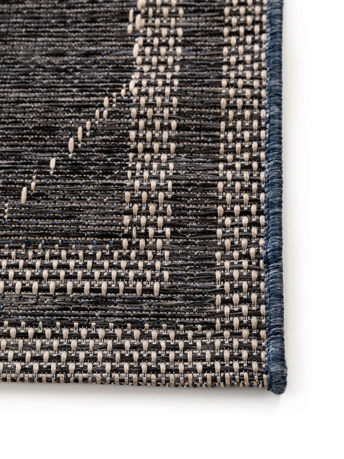 OUTDOORTEPPICH River Blau 100x150 cm - Blau, Textil (100/150cm) - benuta Nest