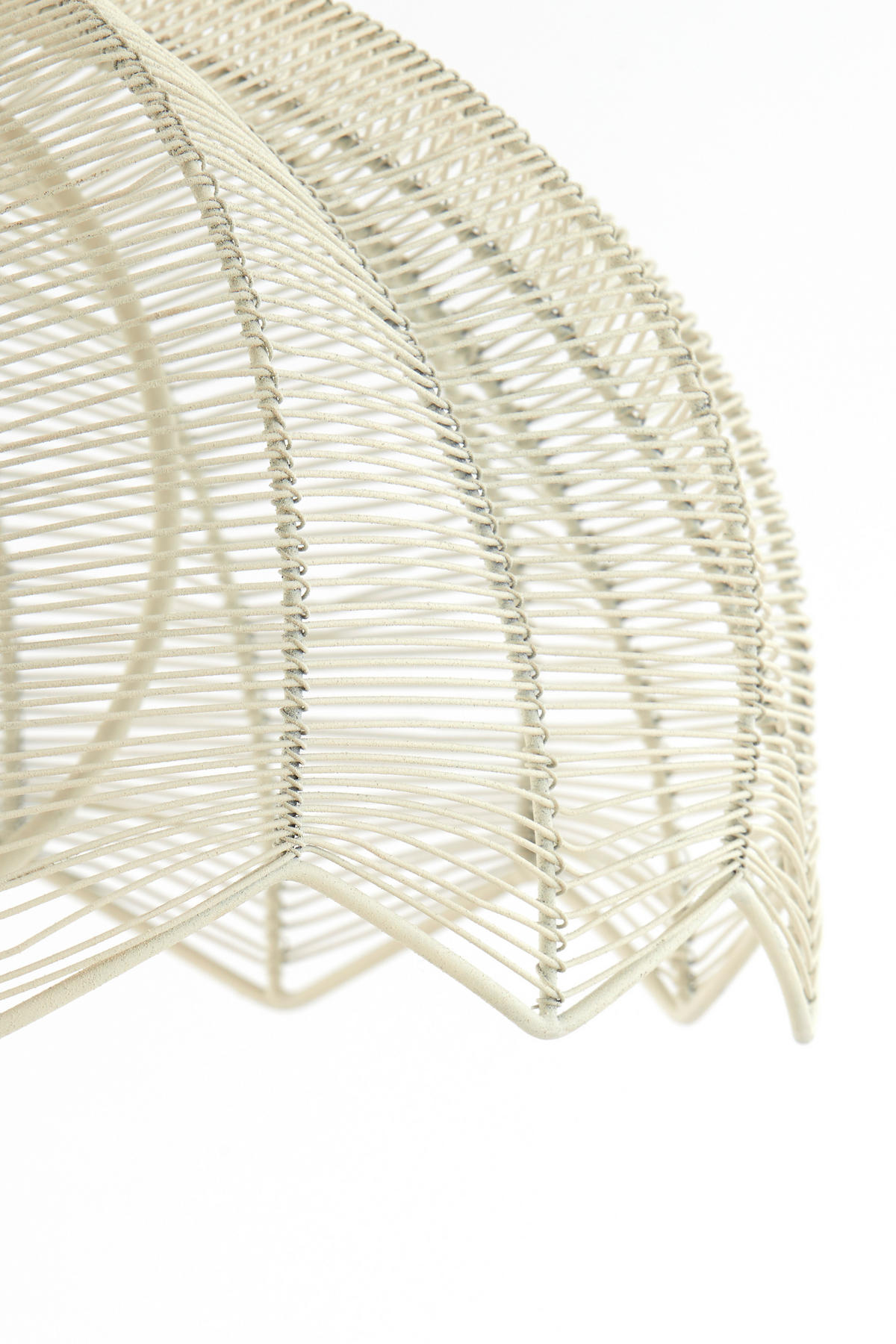 STEHLEUCHTE Espelo Weiß Ø47/150 cm - Weiß, Metall (47/47/150cm) - Light & Living