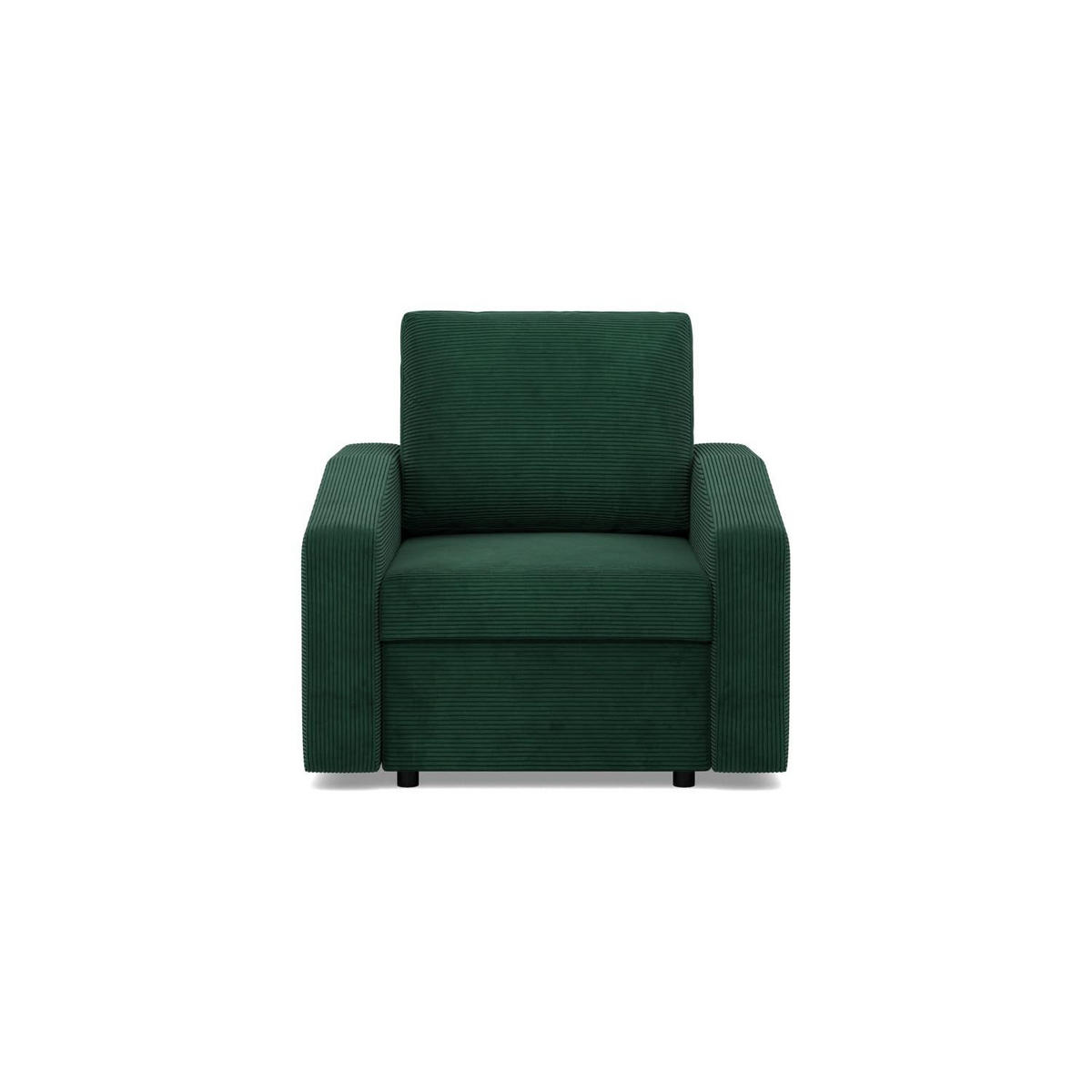 LOUNGESESSEL NEO, Cord - Dunkelgrün - Grün, Textil (83/85/92cm) - Mebligo