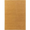 WOLLTEPPICH Bent Gelb 160x230 cm - Gelb, Textil (160/230cm) - benuta Nest