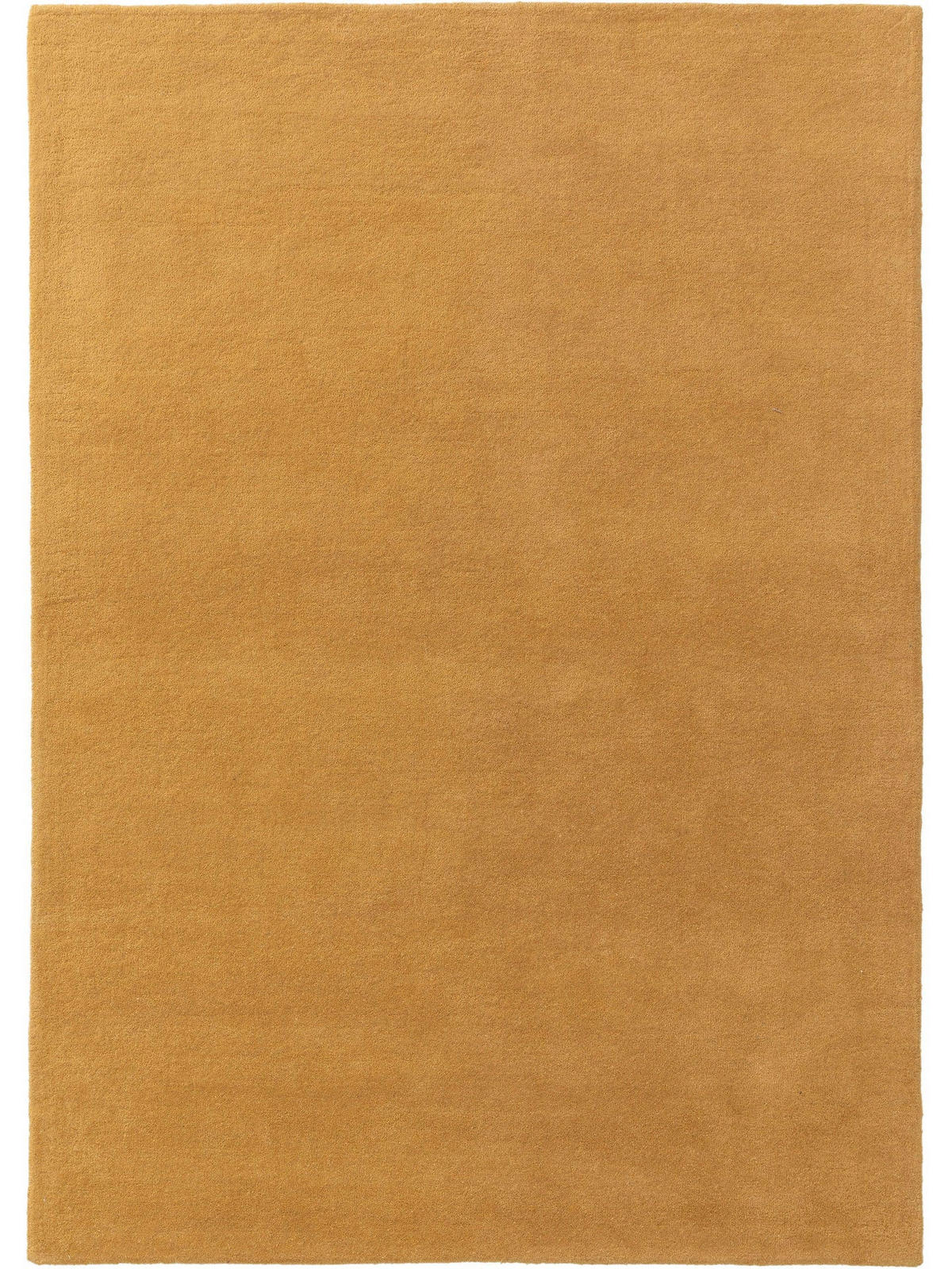 WOLLTEPPICH Bent Gelb 160x230 cm - Gelb, Textil (160/230cm) - benuta Nest