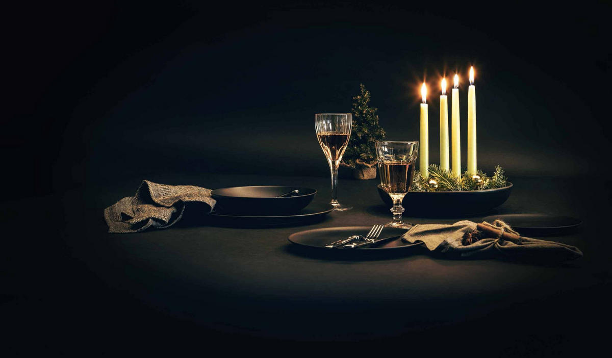 FOODBOWL-SET Liberty Velvet Black schwarz 3er Set - Schwarz, Keramik (1cm) - Seltmann Weiden