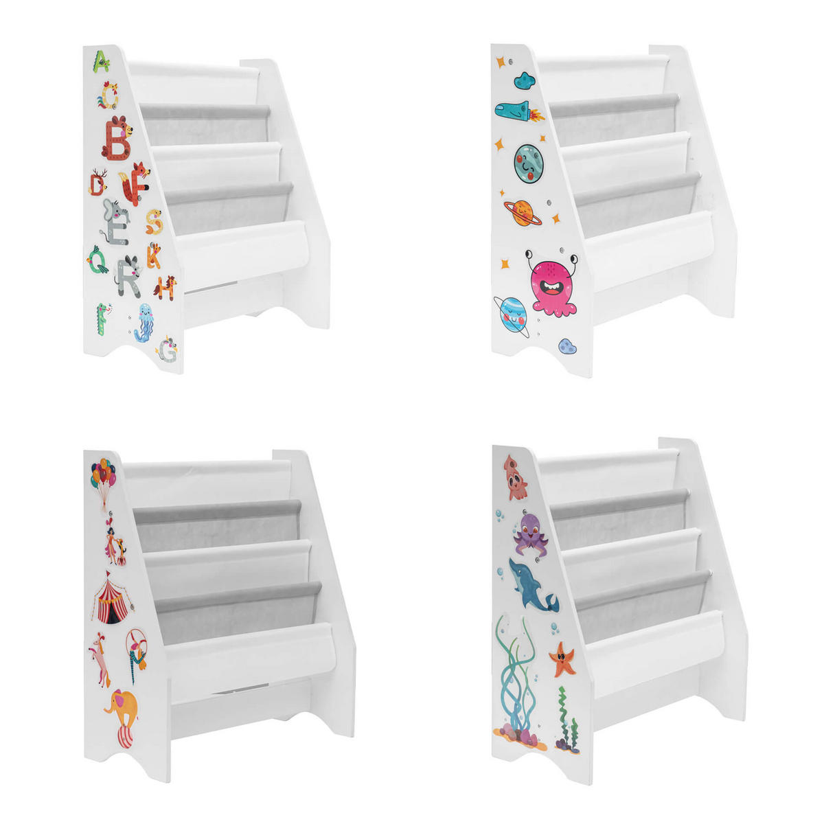 BÜCHERREGAL Weiß 29/29/71 cm - Weiß, Holzwerkstoff (29/71/29cm) - Mobili Rebecca