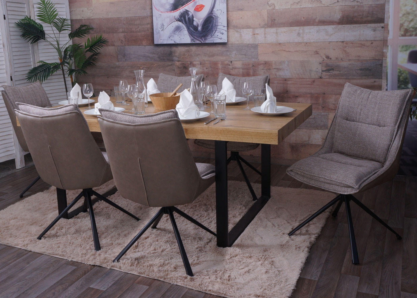 ESSZIMMERSTUHL Beige - Beige, Textil (52/92/52cm) - MCW