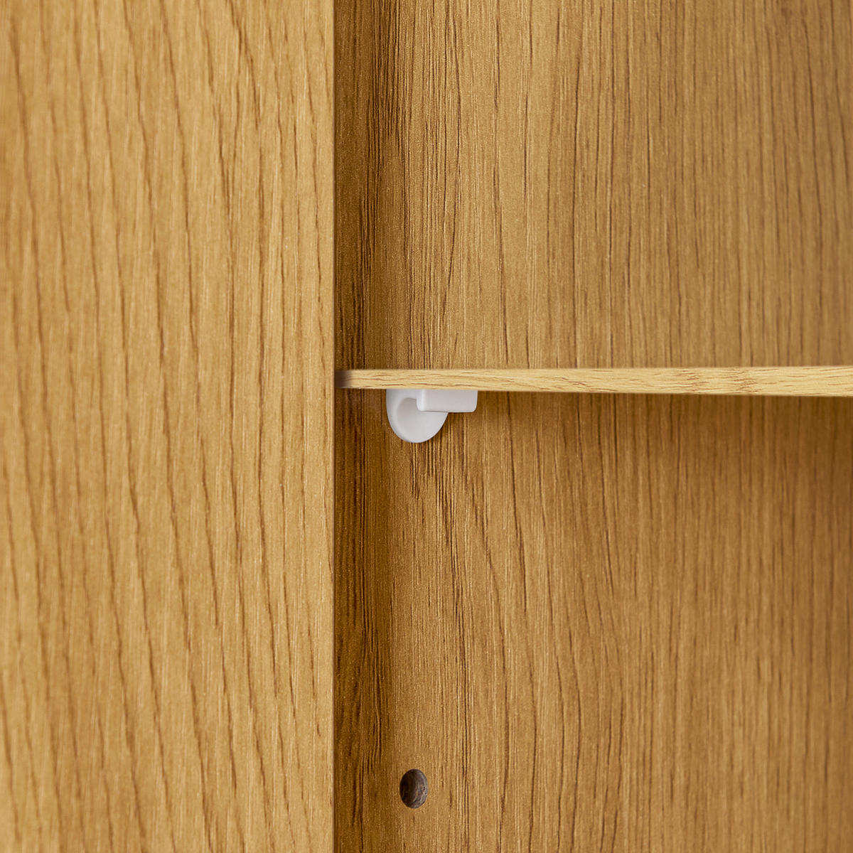 WASCHBECKENUNTERSCHRANK Dunkelnatur - Naturfarben, Holzwerkstoff (60/60/35cm) - SoBuy