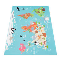 KINDERTEPPICH 200/200 cm Bino 564 - Türkis, Kunststoff (200/200cm) - Paco Home
