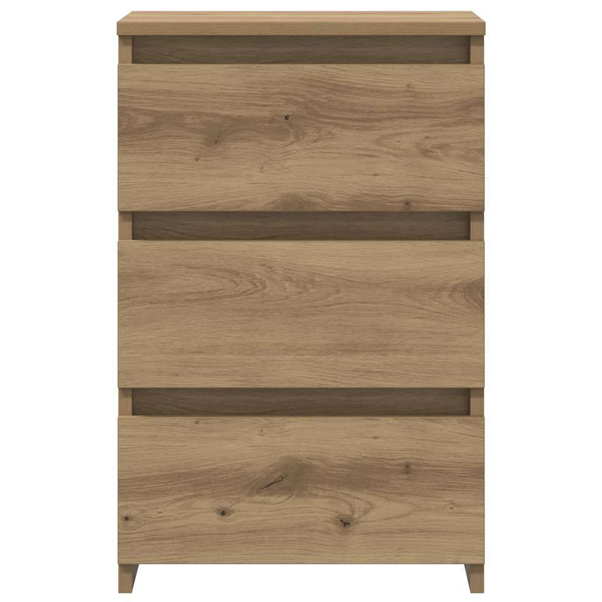 NACHTTISCHE 2 Stk. Artisan-Eiche 40/35/62,5 Cm Holzwerkstoff - Braun, Holzwerkstoff (35/62.5/40cm) - vidaXL