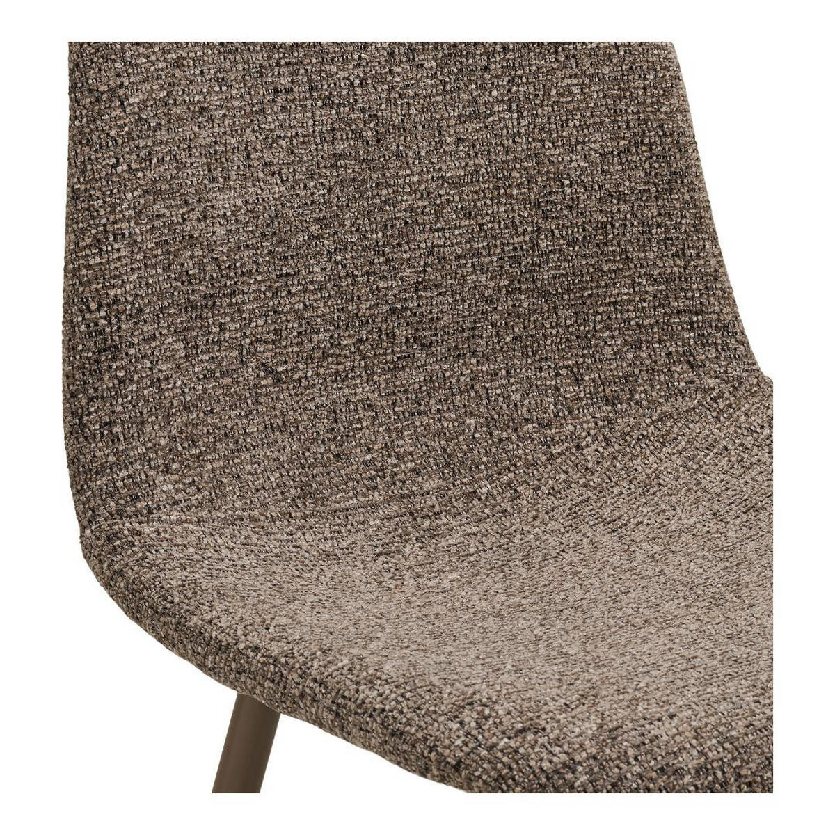 ESSZIMMERSTUHL, Ada, Braun, Polyester, 54 x 44 x 88 cm - Braun, Textil (54/88/44cm) - ebuy24
