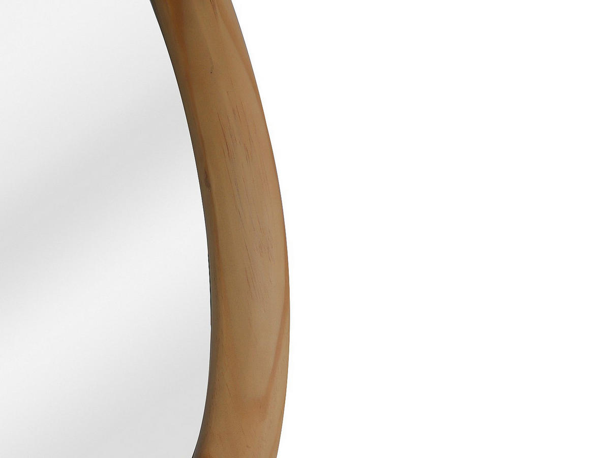 GROSSER organischer Wandspiegel - Kiefernholz - B68 x H178 cm - Natur - HARVIL - Naturfarben, Holz (68/178/2.5cm) - Vente-Unique