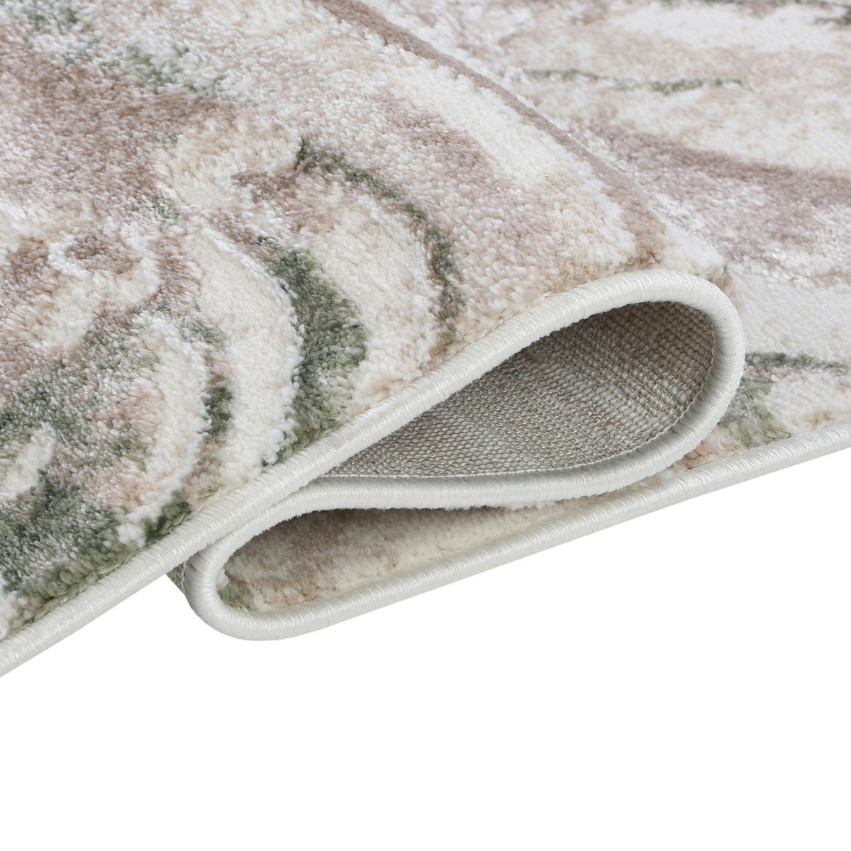 TEPPICH COMO Creme 160/230 cm - Creme, Kunststoff (160/230cm) - Tapiso