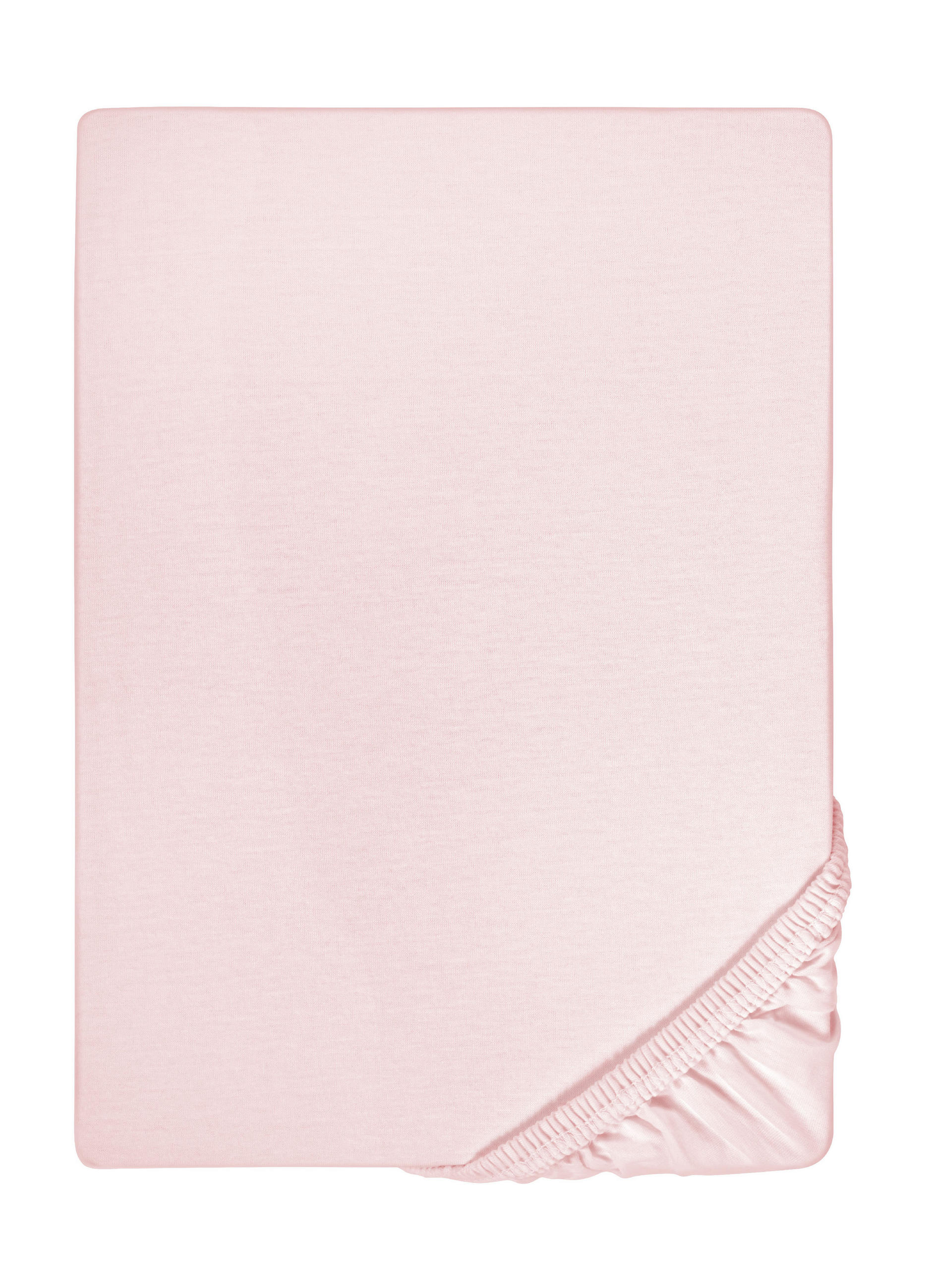 biberna Spannbetttuch Rosa 100x200 cm