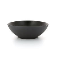 SUPPENSCHÜSSEL / COUPTELLER EQUINOXE 19CM Gusseisener optik - Schwarz, Keramik (19cm) - Revol Porcelaine France