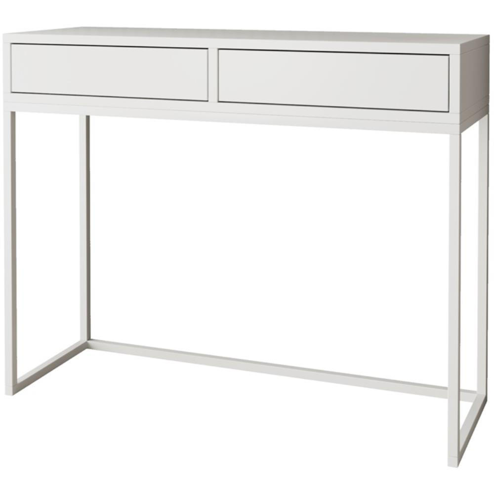 Beautysofa Konsolentisch Weiß 100x85x35 cm