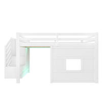 HOCHBETT 140/200 cm Weiß - Weiß, Holz/Holzwerkstoff - Raumix