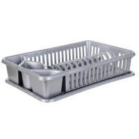 ABTROPFGESTELL Grau aus Kunststoff 93871 - Grau, Kunststoff (43/9/27cm) - DanDiBo