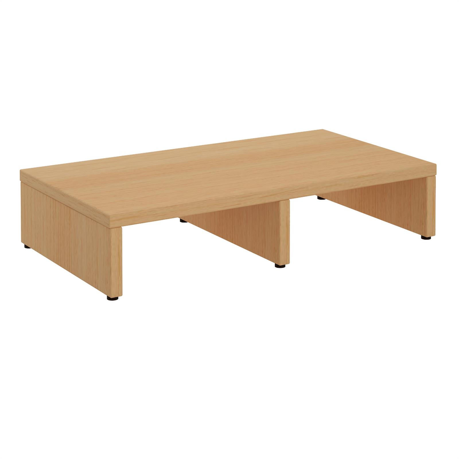 CARO-Möbel Monitorständer Buche 50x10x27 cm