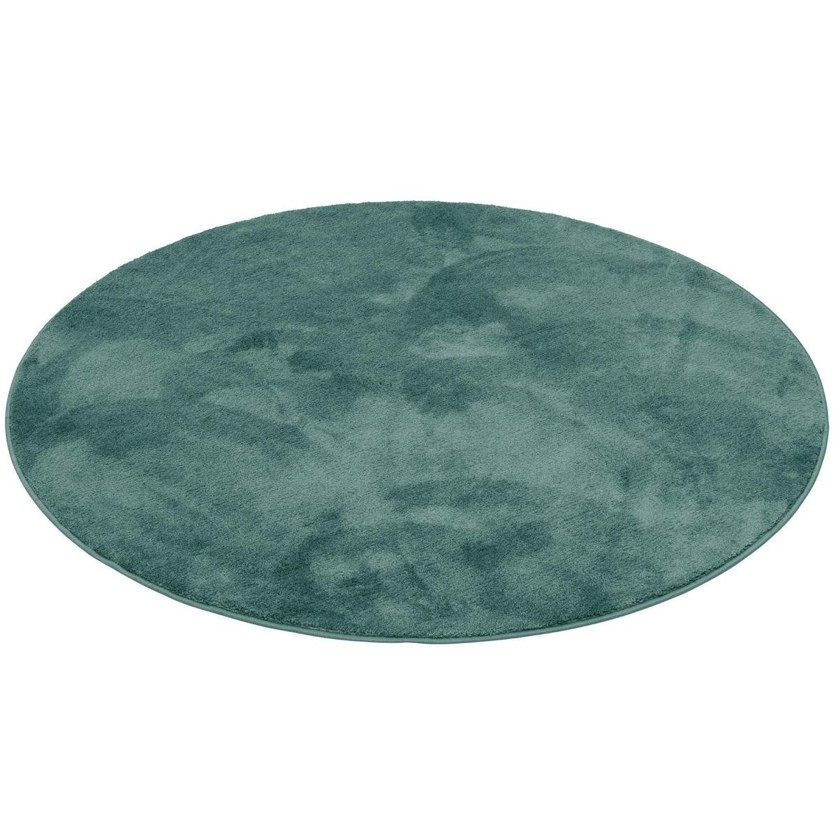 HOCHFLOR LANGFLOR TEPPICH SUPER SOFT MELIA RUND - Mintgrün, Textil (200/200cm) - Pergamon