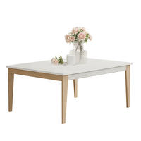 COUCHTISCH DIUNA 90/68/40 cm, rechteckig, Kaschmir - Kaschmir, Eichenholz/Holzwerkstoff (68/90/40cm) - Idohome