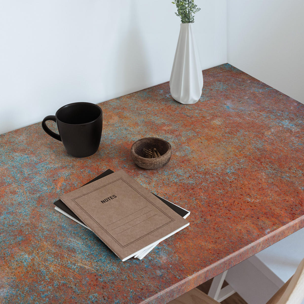 MÖBLAUFKLEBER 100x50 cm braun - Cappuccino, Kunststoff (100/50/0.1cm) - Wallfluent