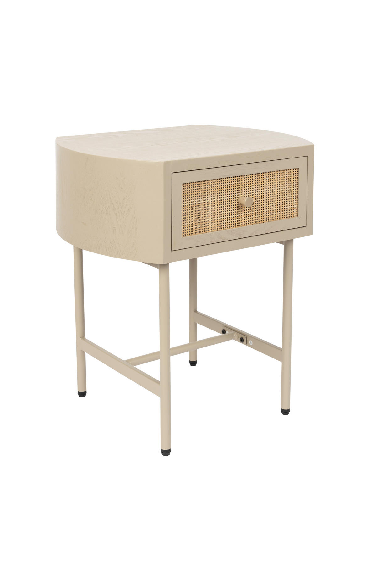 BEISTELLTISCH Amaya - Beige - 38/48/54 cm - Beige, Holz (38/48/54cm)