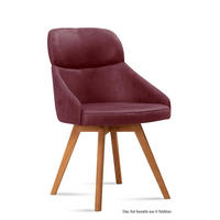 ESSZIMMERSTUHL (6er-Set) Donna 52x82x63 Eiche geölt/Marsala - Eichefarben/Brombeere, Kunststoff (63/82/52cm) - 58aufmkessel