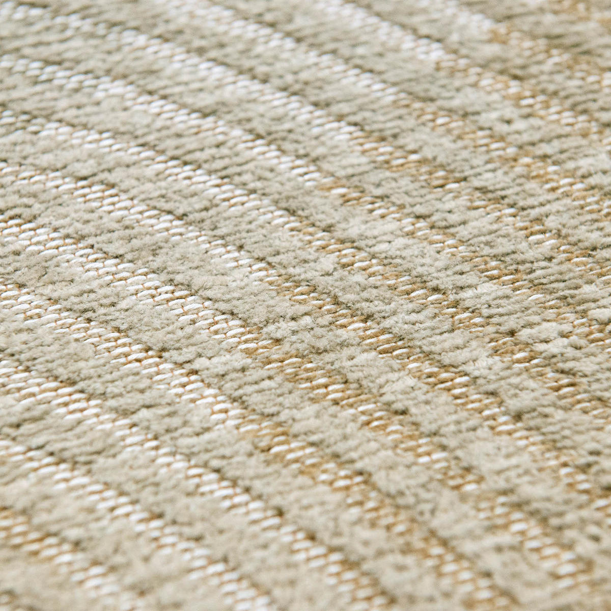 TEPPICH In-/Outdoor Flachgewebe HUSK Beige 170 x 240 cm - Beige, Textil (170/240cm) - Novatrend