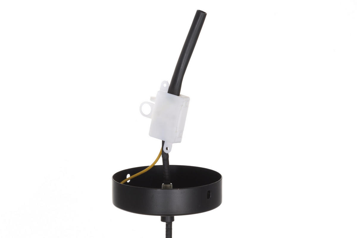 DECKENLEUCHTE Leija Ø 68 cm - Braun, Naturmaterialen (68/68/138cm)