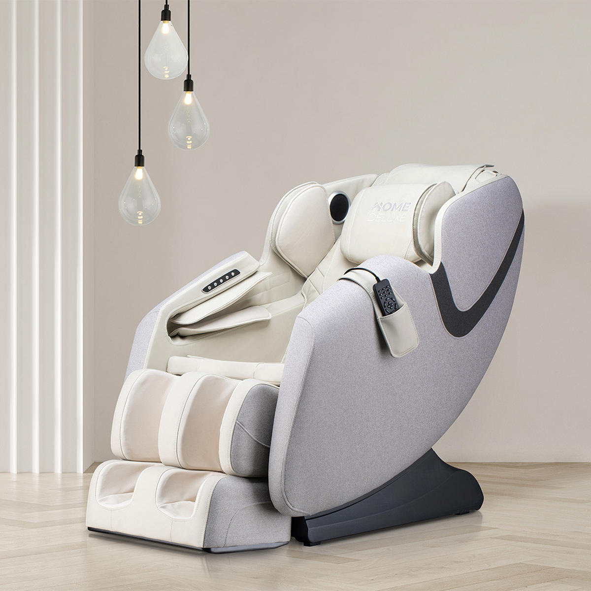 MASSAGESESSEL KAUFEN MARINO - Hellgrau - Hellgrau, Kunststoff (73.5/135.4/103cm) - Home Deluxe