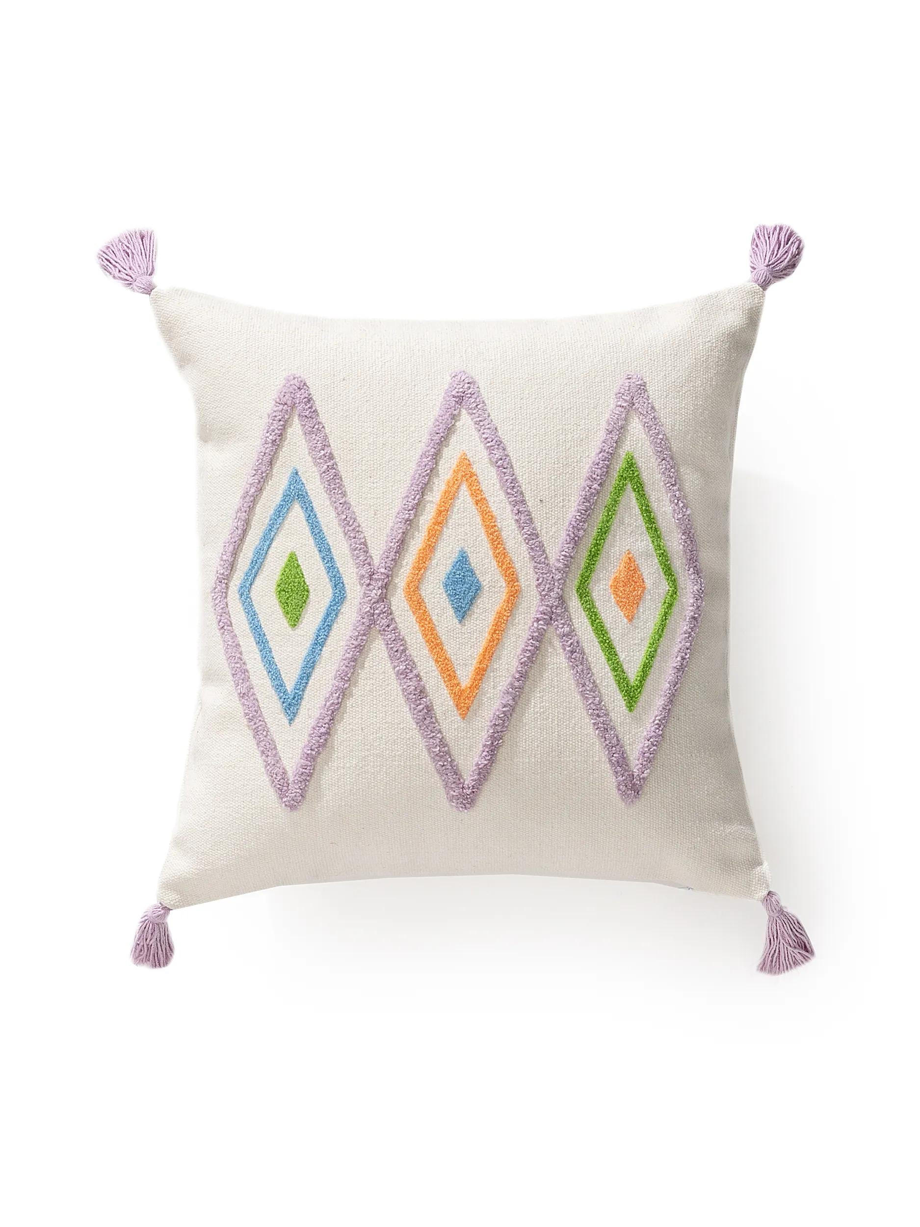 KISSENBEZUG Malika Multicolor 40x40 cm - Multicolor, Textil (40/40cm) - Lytte