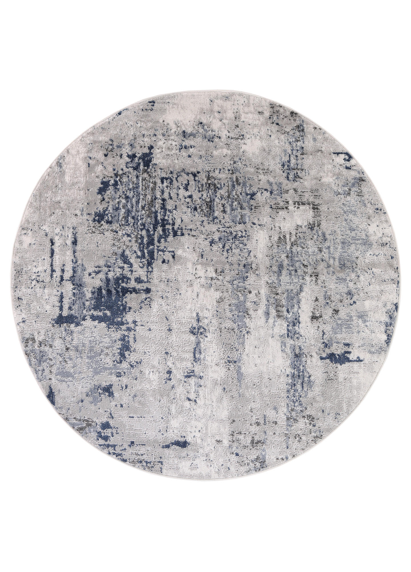 TEPPICH SKY Hellgrau 80/80 cm - Hellgrau, Textil (80/80cm) - Tapiso