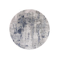 TEPPICH SKY Hellgrau 80/80 cm - Hellgrau, Textil (80/80cm) - Tapiso