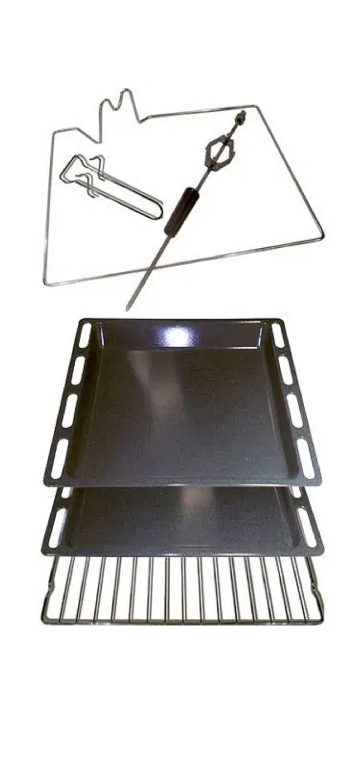 EINBAU-ELEKTROBACKOFEN EH 6355 Em, Schwarz, 60 cm - Schwarz, Metall (59.4/59.4/56.6cm) - Kaiser