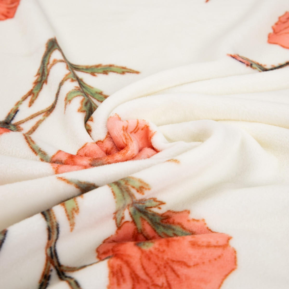 DECKE Meadow Flowers 130/170 cm - Multicolor, Textil (130/170cm) - Homla