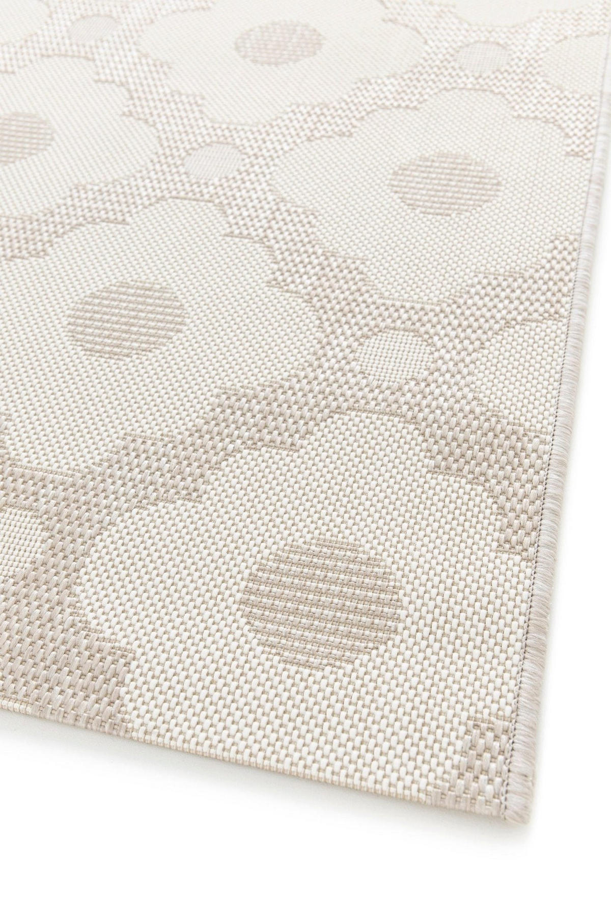 DESIGN Teppich für Innen und Außen beige - Beige, Textil (160/230cm) - AFK Living