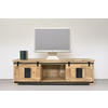 LOWBOARD LIBRO - Beige/Naturfarben, Akazienholz/Holz (180/55/50cm) - SAM