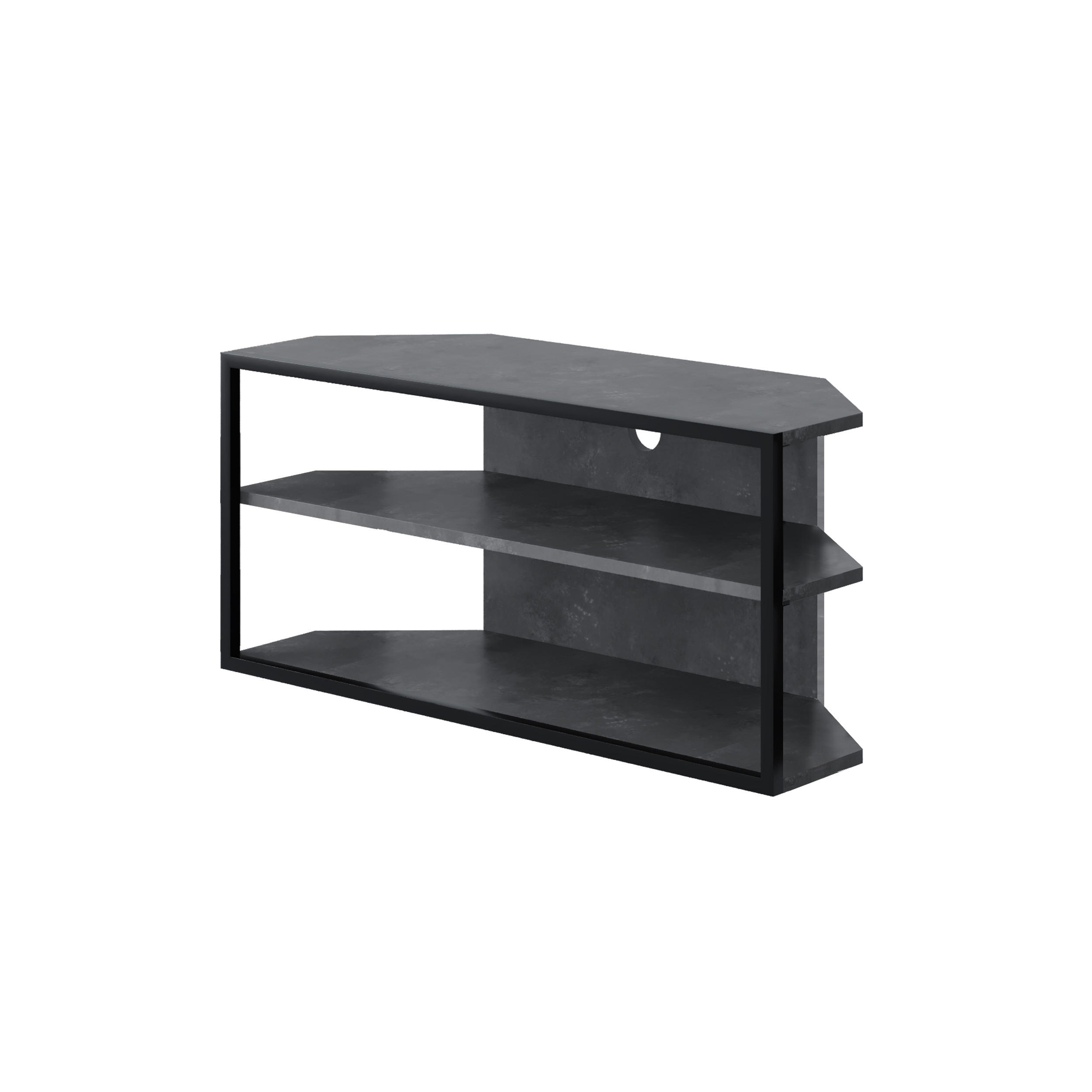LOWBOARD Echo Grau 98/45/37 cm - Grau, Holzwerkstoff (98/45/37cm) - Decortie