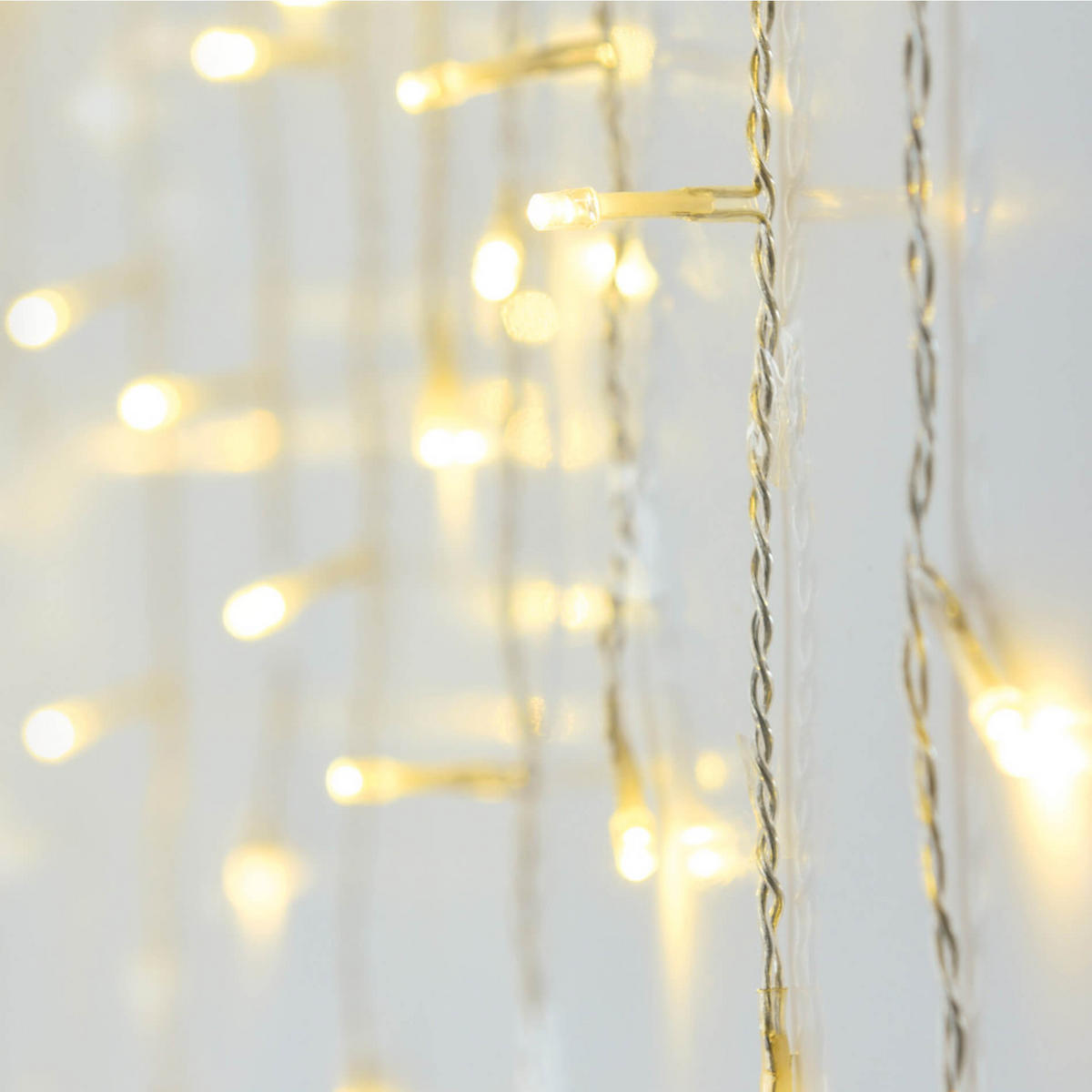 LICHTKASKADE Weiß 2/300/52 cm - Weiß, Kunststoff (300cm) - Mobili Rebecca