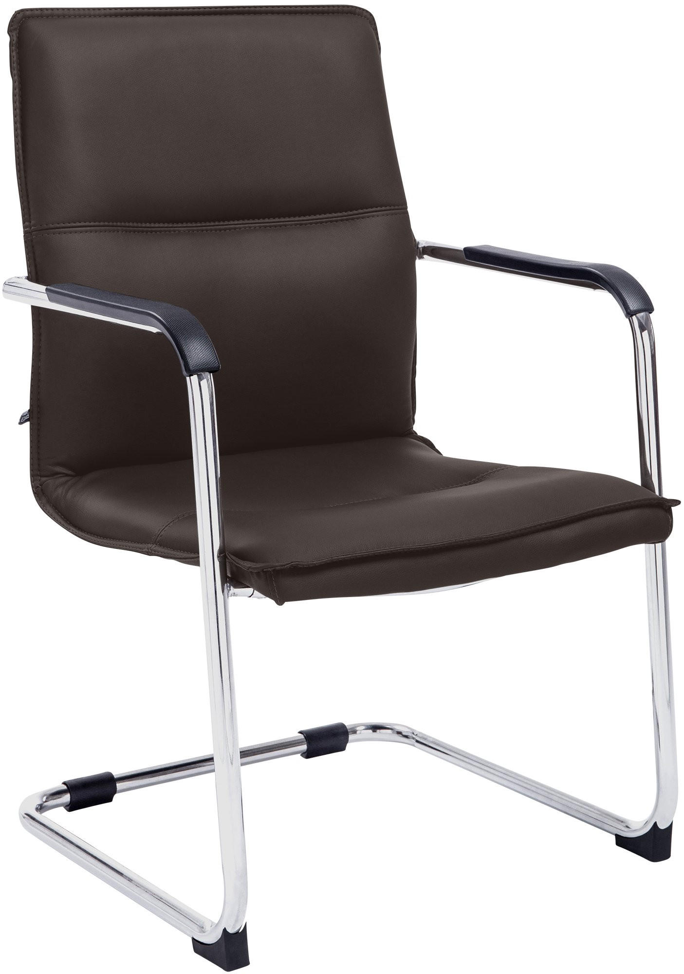 SCHWINGSTUHL Lederlook Braun - Braun, Textil/Metall (56/92/60cm) - CLP