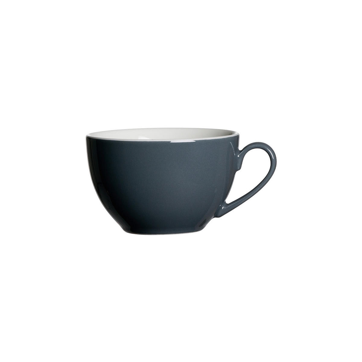 KAFFEETASSEN Doppio Anthrazit 200 ml 6er Set - Anthrazit, Keramik (0.2L) - Ritzenhoff Breker