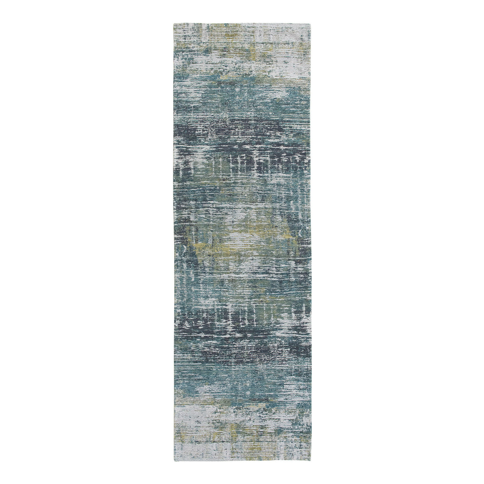 TEPPICH Glen Cove Atlantic Streaks 80/250 cm - Blau, Textil (80/250cm) - Louis De Poortere