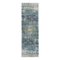 TEPPICH Glen Cove Atlantic Streaks 80/250 cm - Blau, Textil (80/250cm) - Louis De Poortere