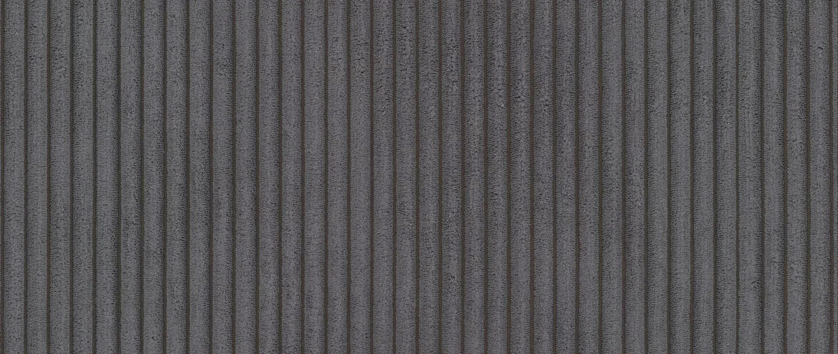 ECKSOFA L Form Treville DunkelGrau 296/196/94 cm – Links, mit Bettkasten und Schlaffunktion - Dunkelgrau/Schwarz, Kunststoff/Textil (196/296cm) - AX Living